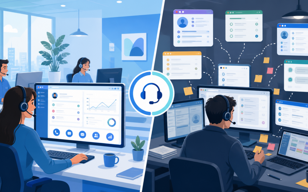 Software Call Center vs Herramientas Separadas: Costes Ocultos