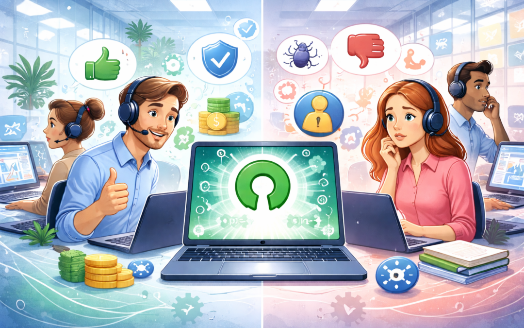 Software open source para call center: 5 pros y contras
