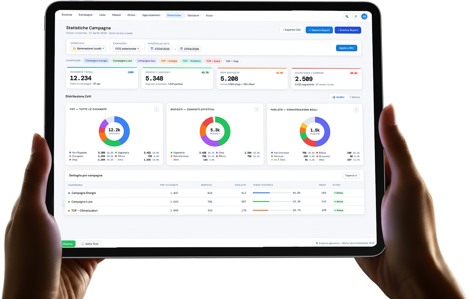 Sidial Dashboard