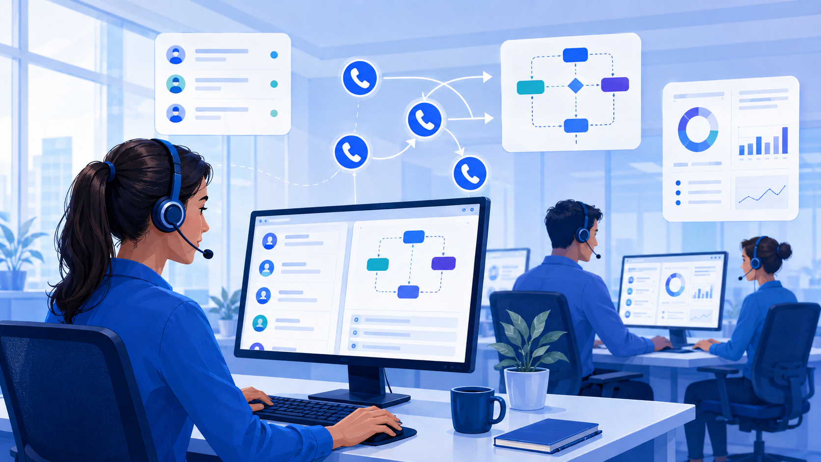 Software call center outbound Outbound call center software