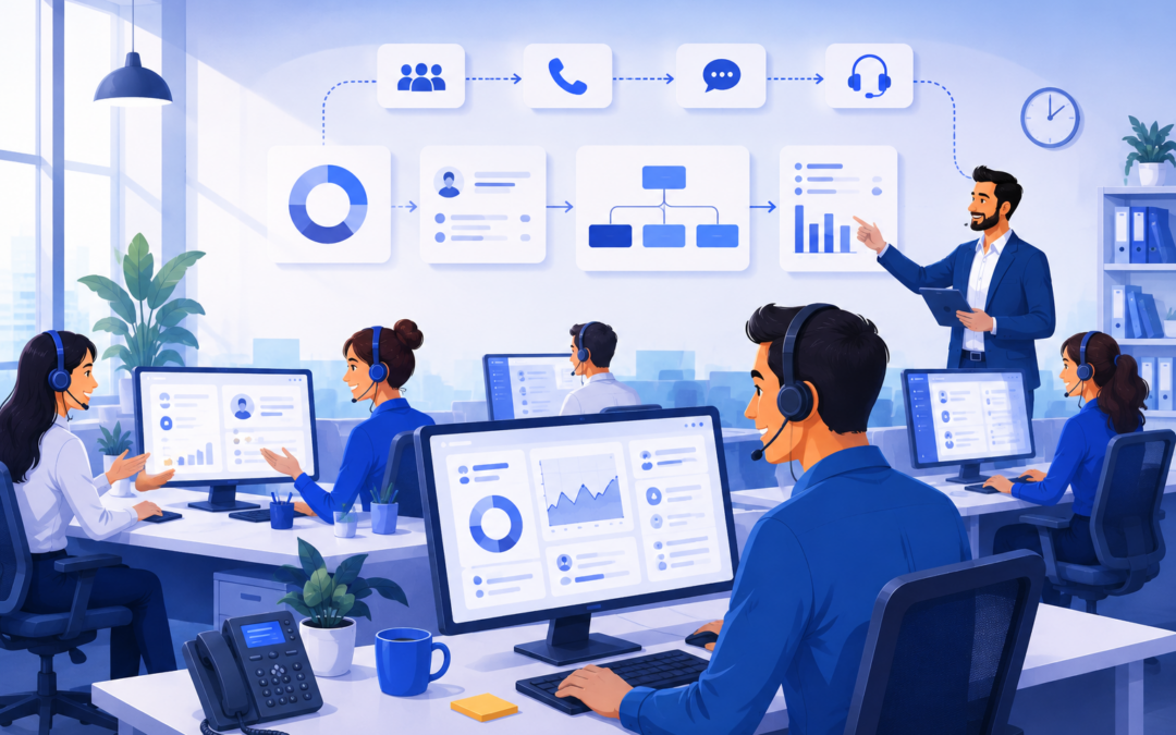 Call center sanidad: 7 requisitos clave del software
